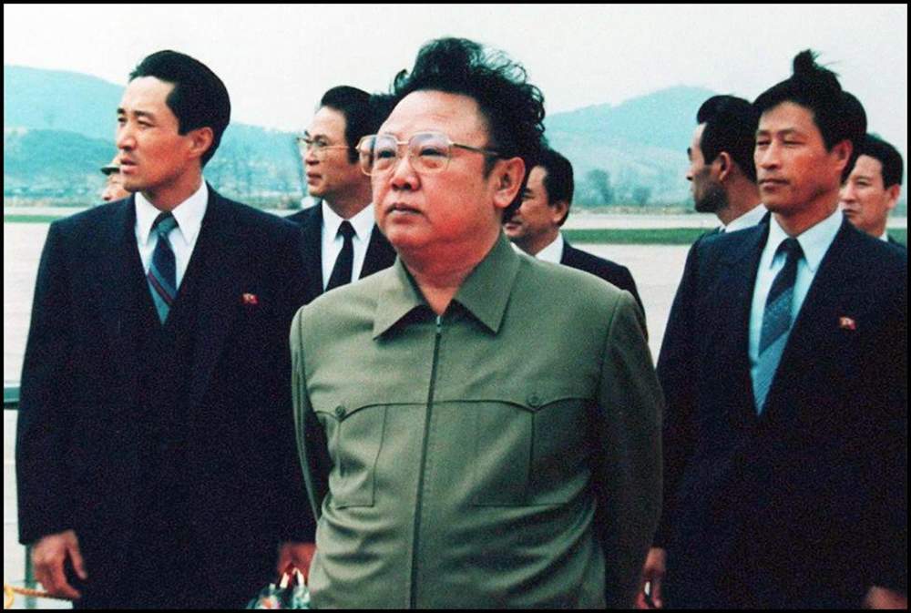 Photo de Kim Jong-il - le 17 avril 1992