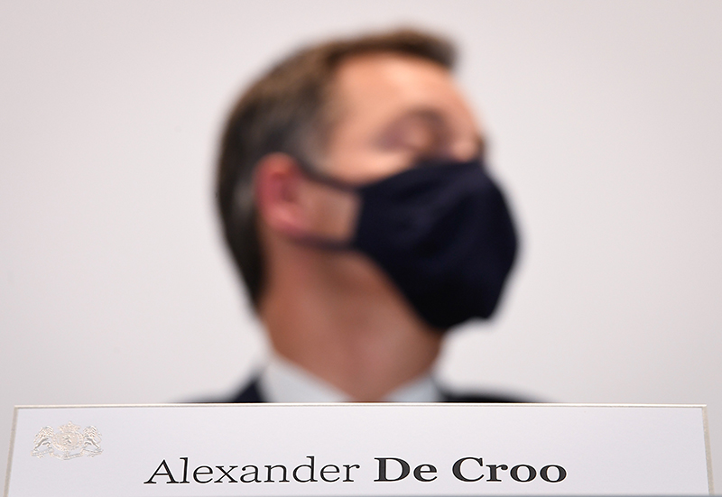 Cp d'Alexander De Croo, Premier ministre