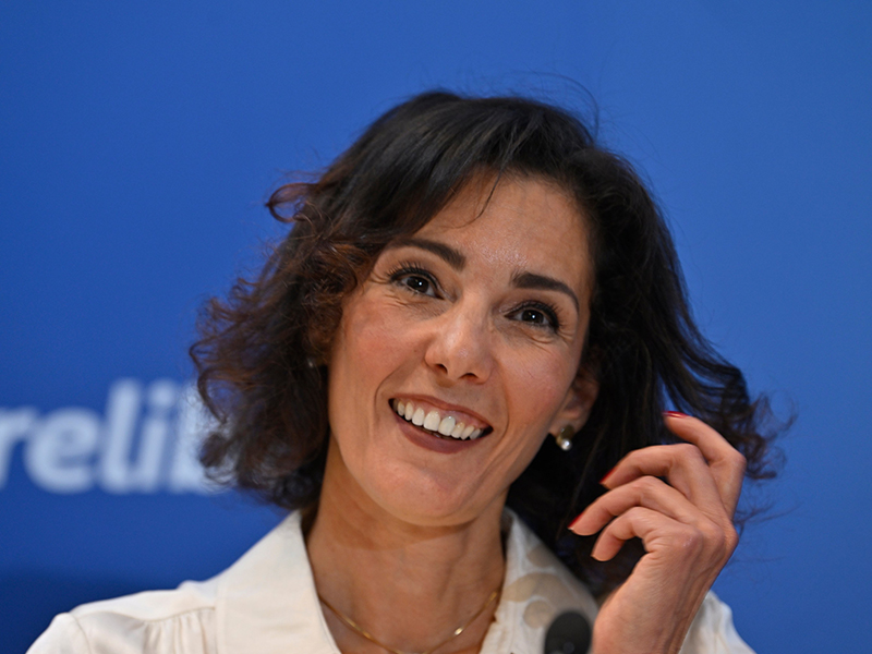 Belgian Foreign minister Hadja Lahbib