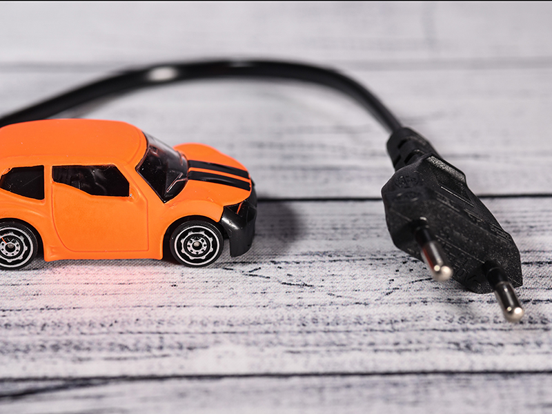 Une voiture électrique
