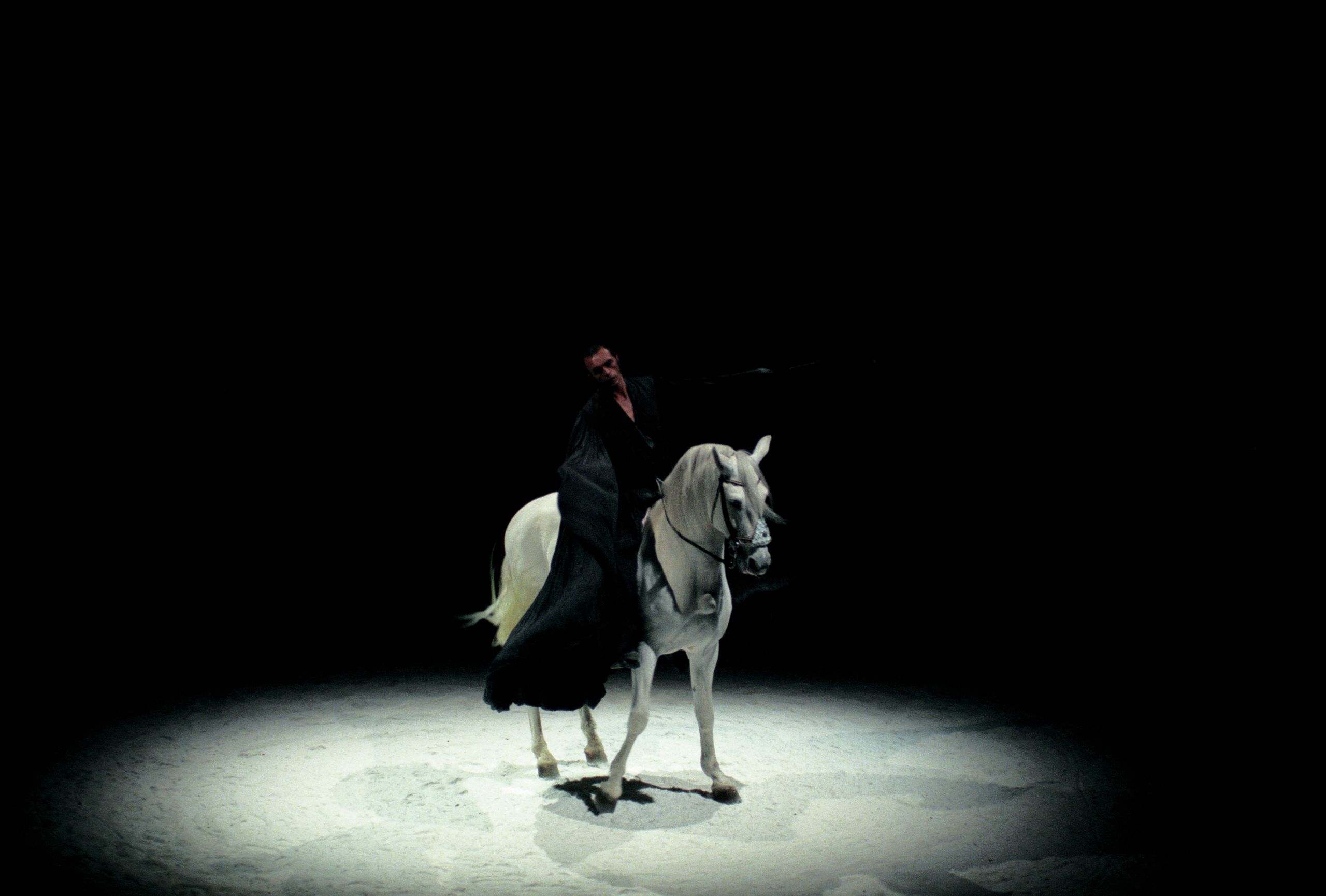 Vinaigre dans le spectacle Eclipse (photo : Antoine Poupel)