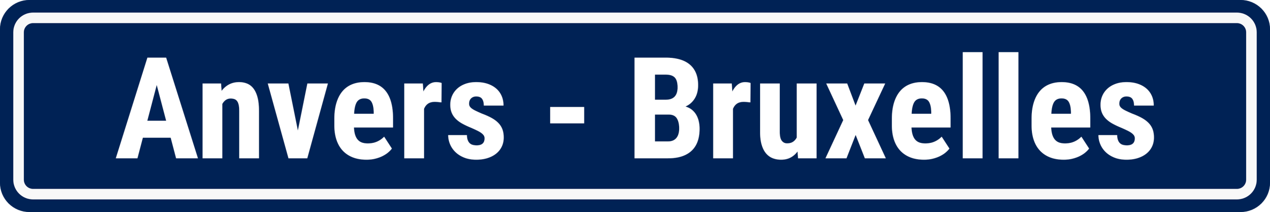 Anvers - Bruxelles