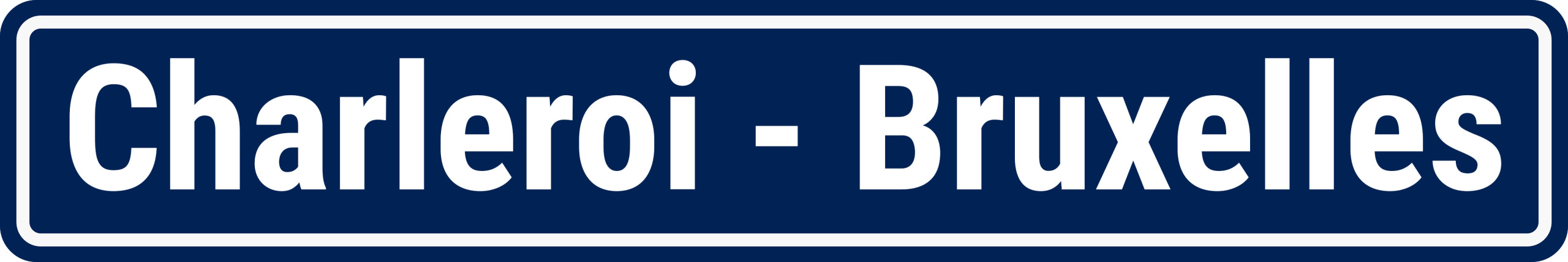 Charleroi-Sud - Bruxelles-Central