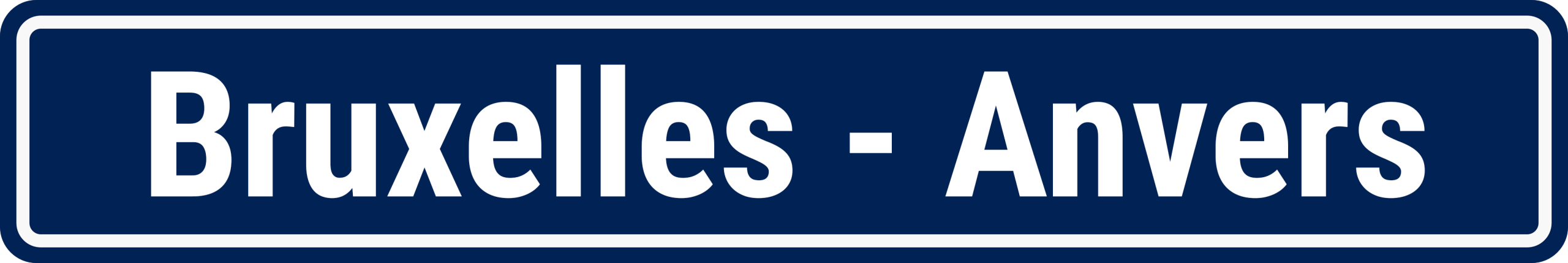 Bruxelles - Anvers
