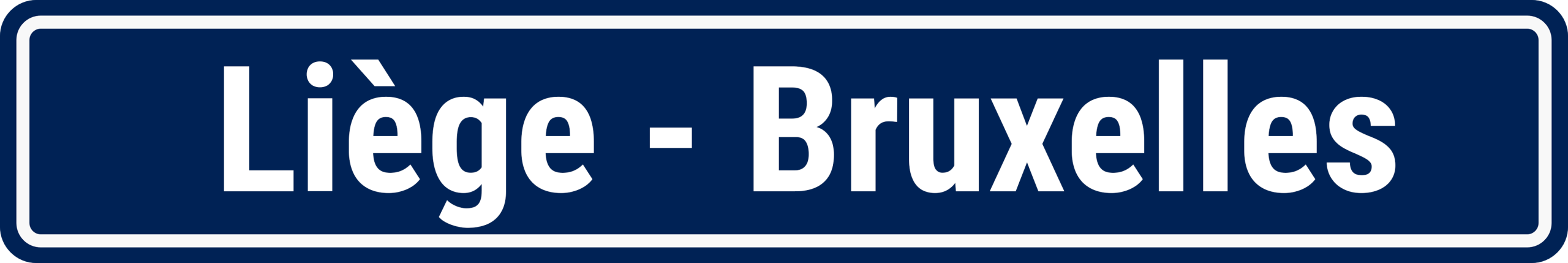 Liège-Guillemins - Bruxelles-Central