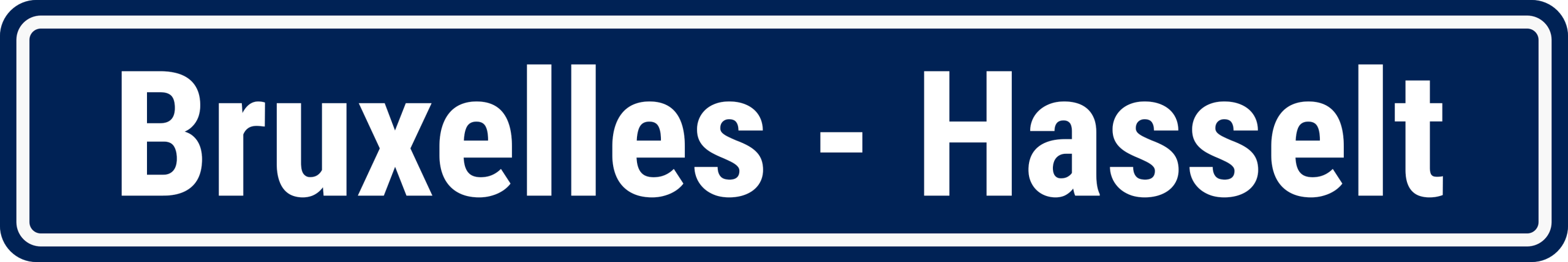 Bruxelles - Hasselt