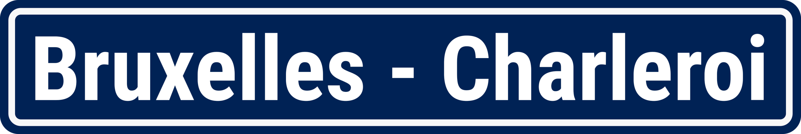 Bruxelles-Central - Charleroi-Sud