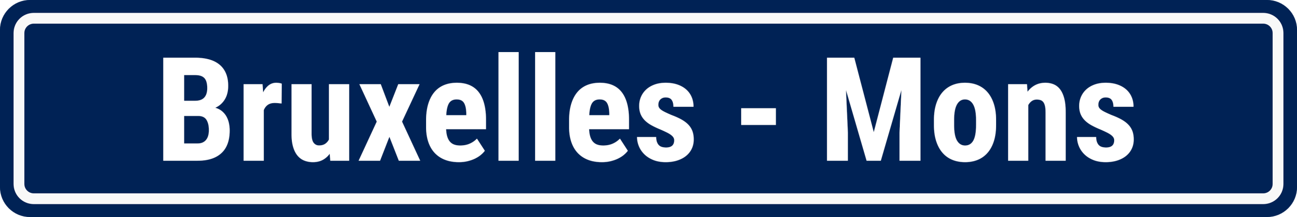 Bruxelles-Central - Mons