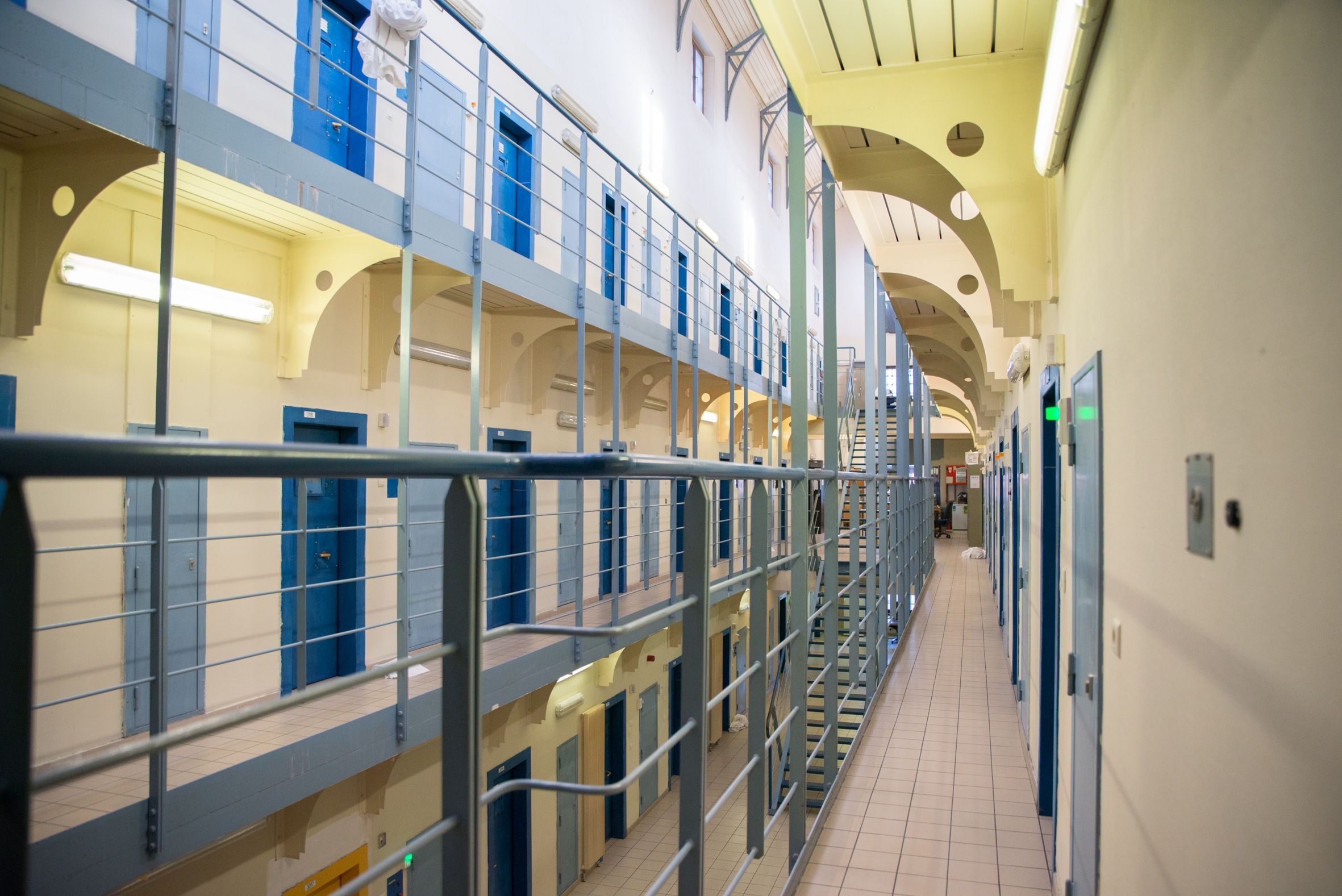 Intérieur prison de Nivelles